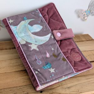 Protège Carnet de Santé- Violine Ciel Etoilé