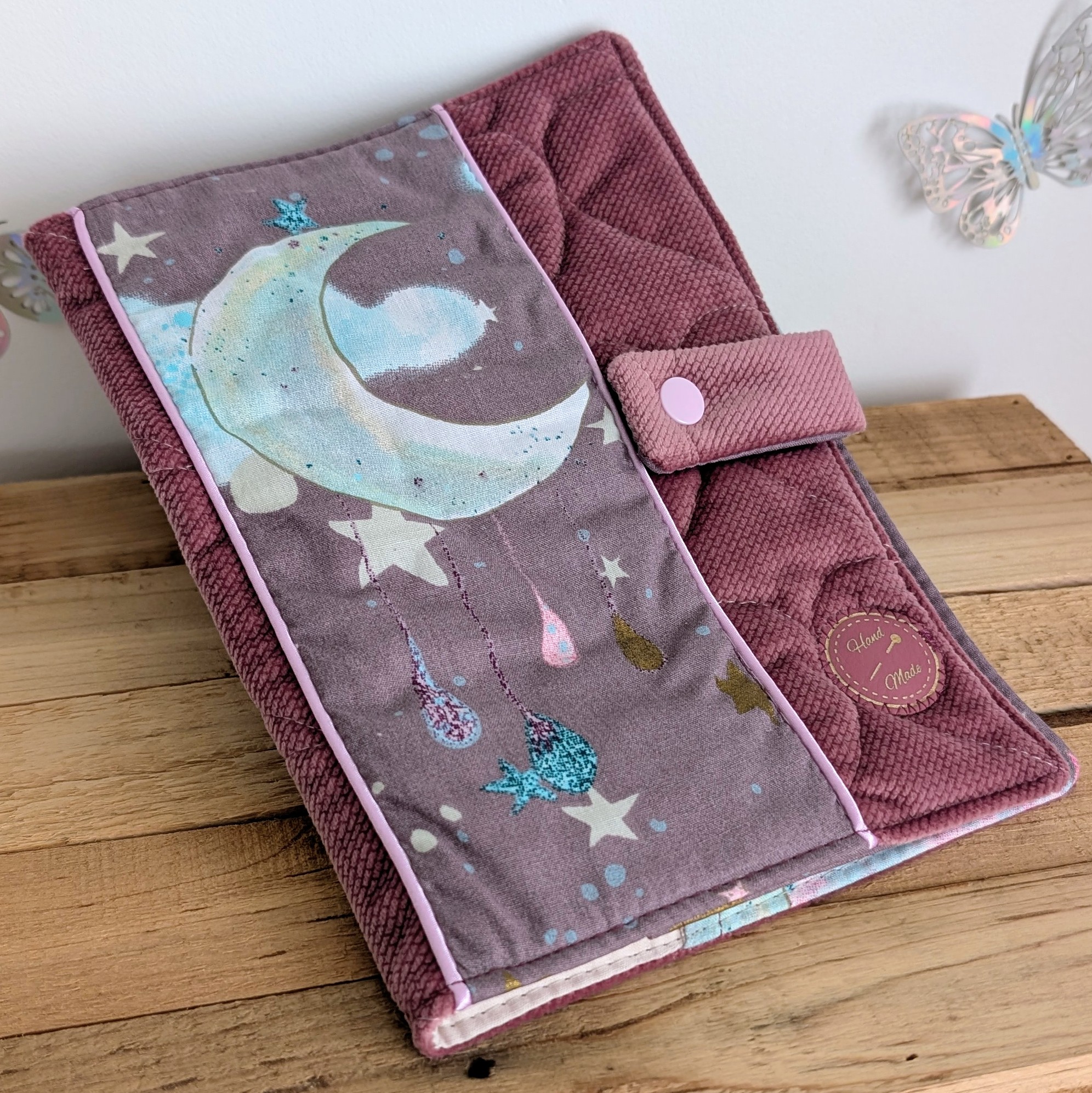 Protège Carnet de Santé- Violine Ciel Etoilé